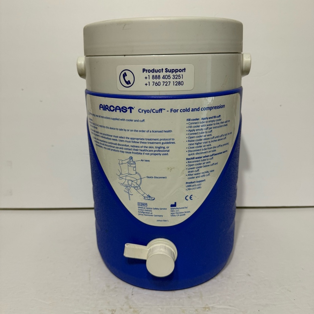AIRCAST Cryo/Cuff Cryocuff Cooler By Coleman Co COOLER ONLY - VERY NICE
